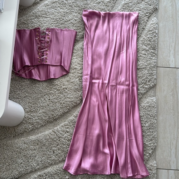 Rezek Studio Blush Shimmy Skirt x Star Corset Set - Picture 7 of 7